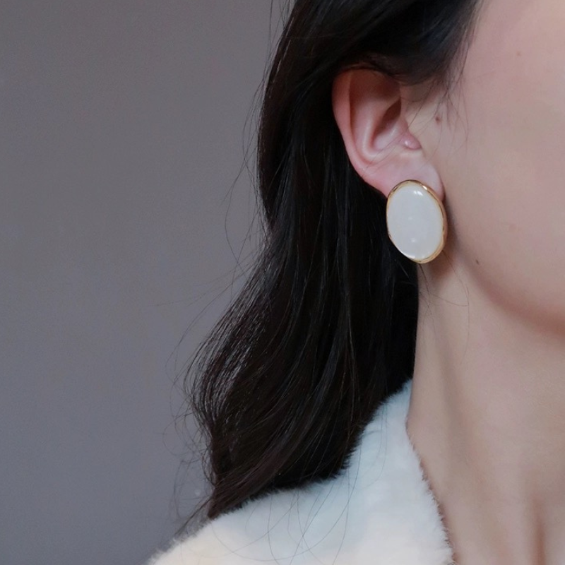 Fritillary S925 Plated 18K Gold Earrings