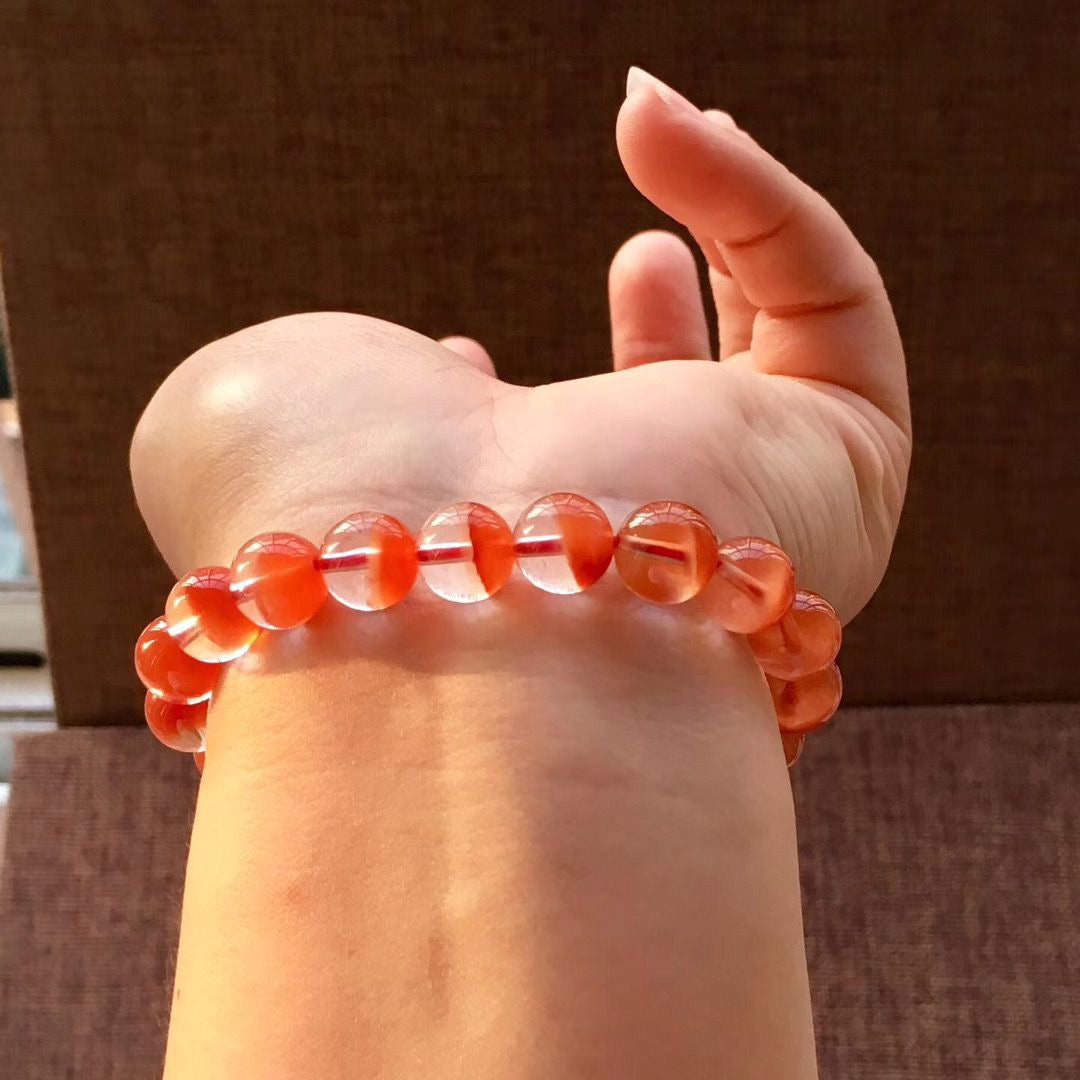Natural High Quality Red Crystal Bracelet