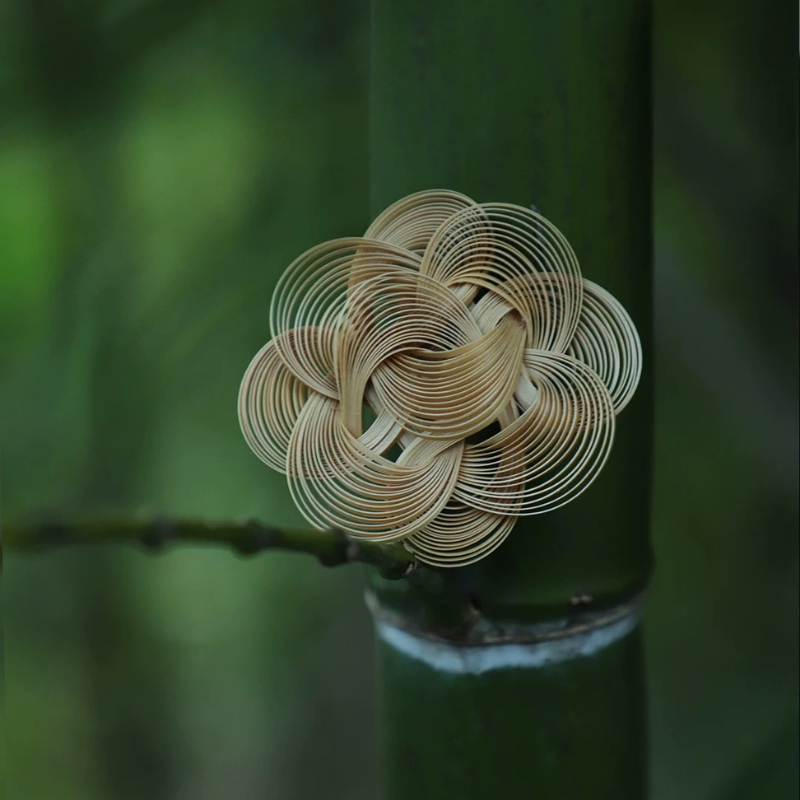 Bamboo Brooch