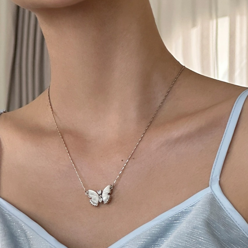 Copper Plated Gold Natural shell Necklace