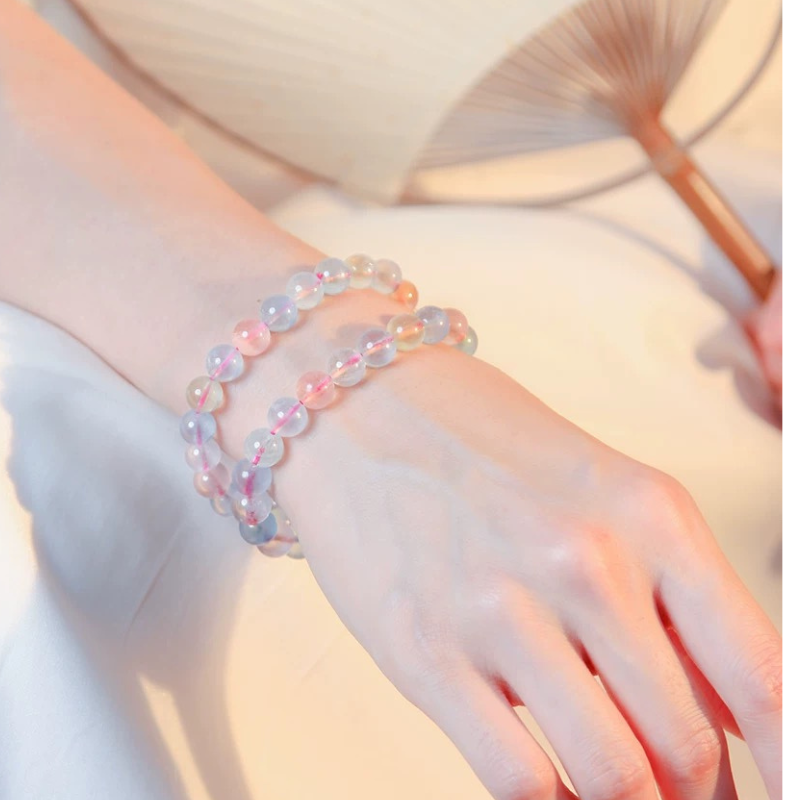 Interpersonal reinforcement-Morganite Adjustable Bracelet