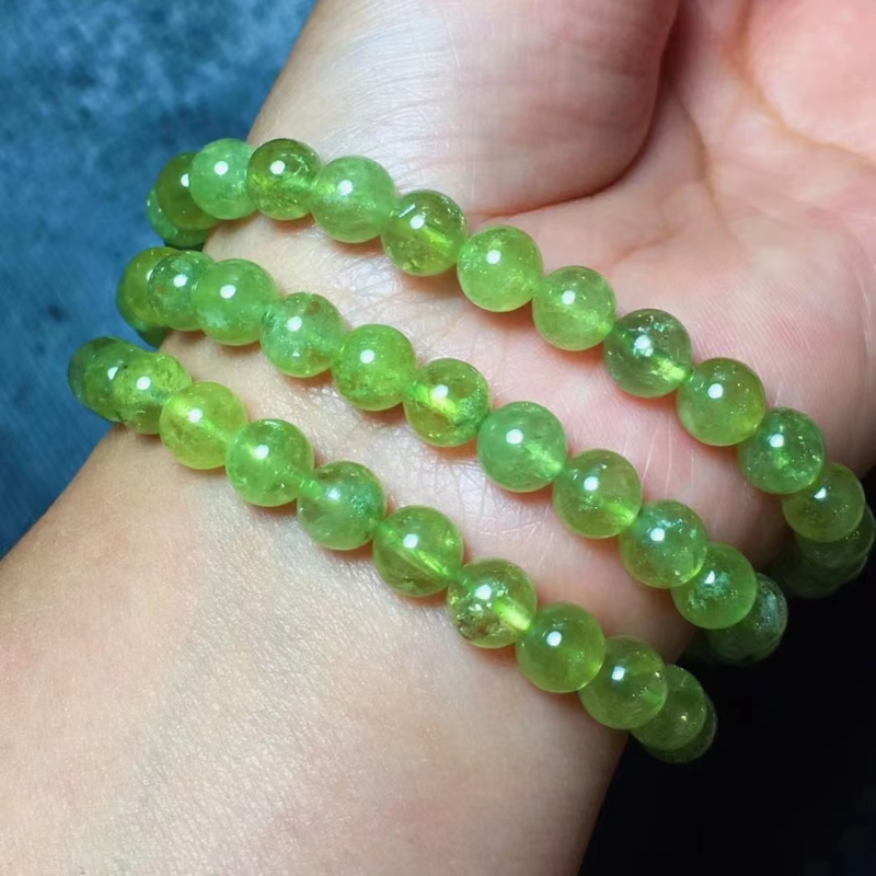Strengthen Responsibility-Tsavorite Adjustable Bracelet