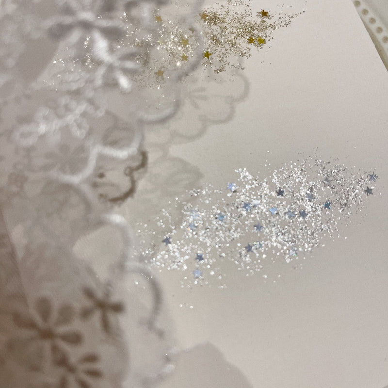 DIY Super Sparkle Glitter Glue for Journaling - Ready-to-Use No-Glue-Required Glitter Powder
-30ml