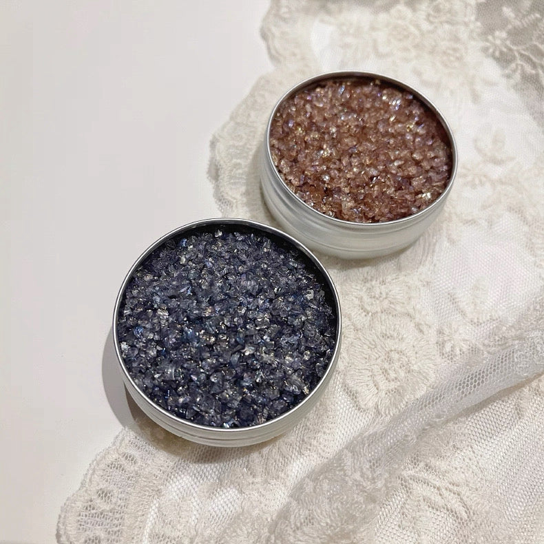 DIY Journaling Decorative Pieces - Irregular Crushed Stones (Clear Texture)-30ml