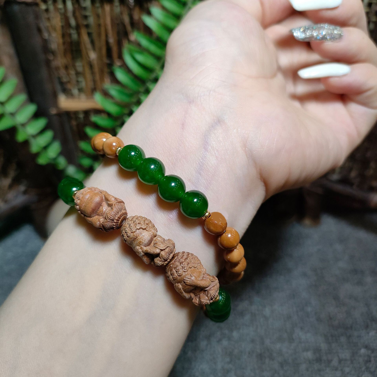 Cook Bodhi And Tian Jade Sandalwood Bracelet