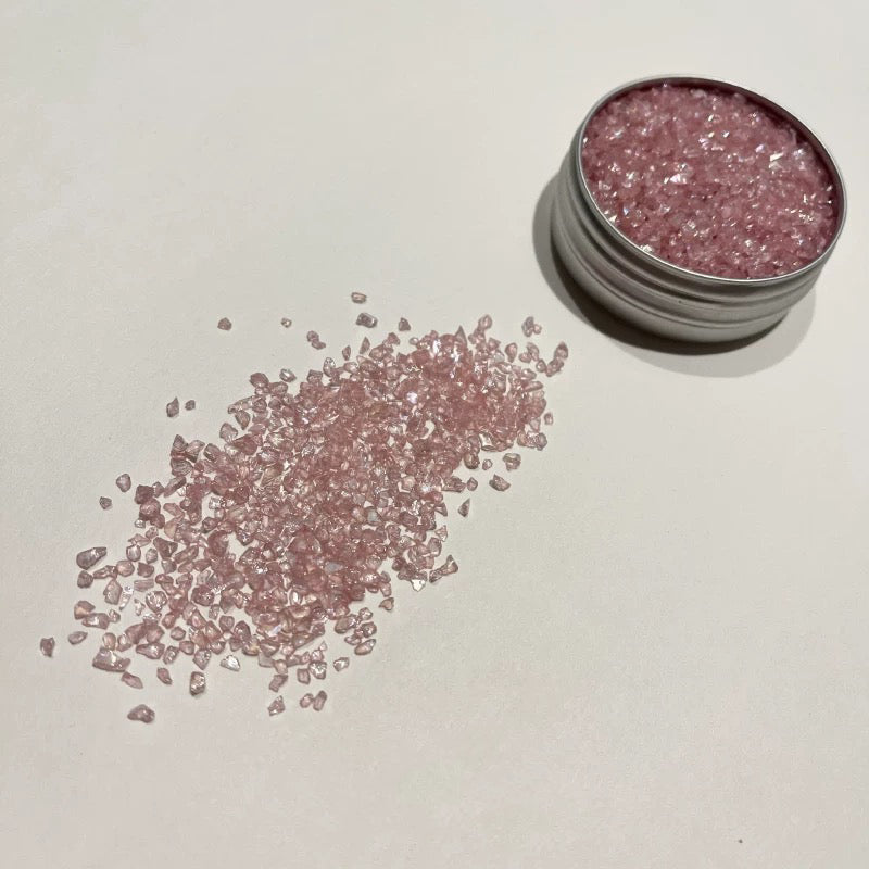 DIY Journaling Decorative Pieces - Irregular Crushed Stones (Clear Texture)-30ml