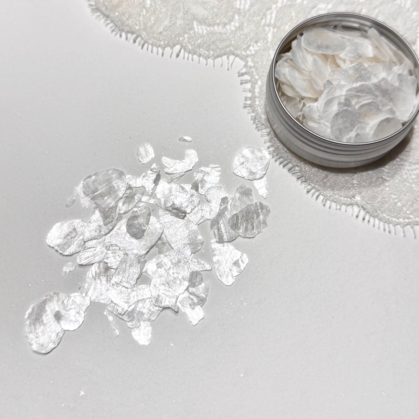 Natural Velvet Grade-A Mica Flakes DIY Material Kit-25g