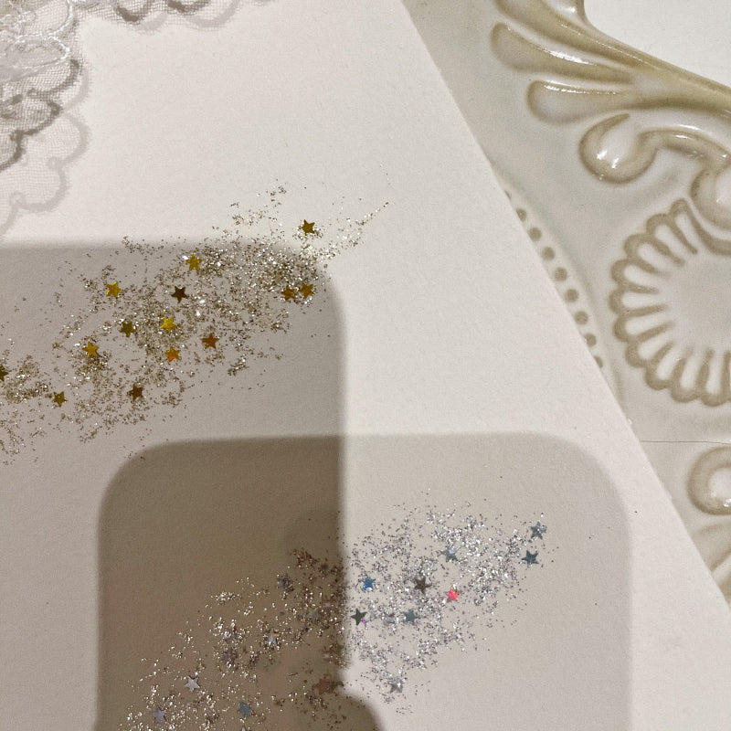 DIY Super Sparkle Glitter Glue for Journaling - Ready-to-Use No-Glue-Required Glitter Powder
-30ml