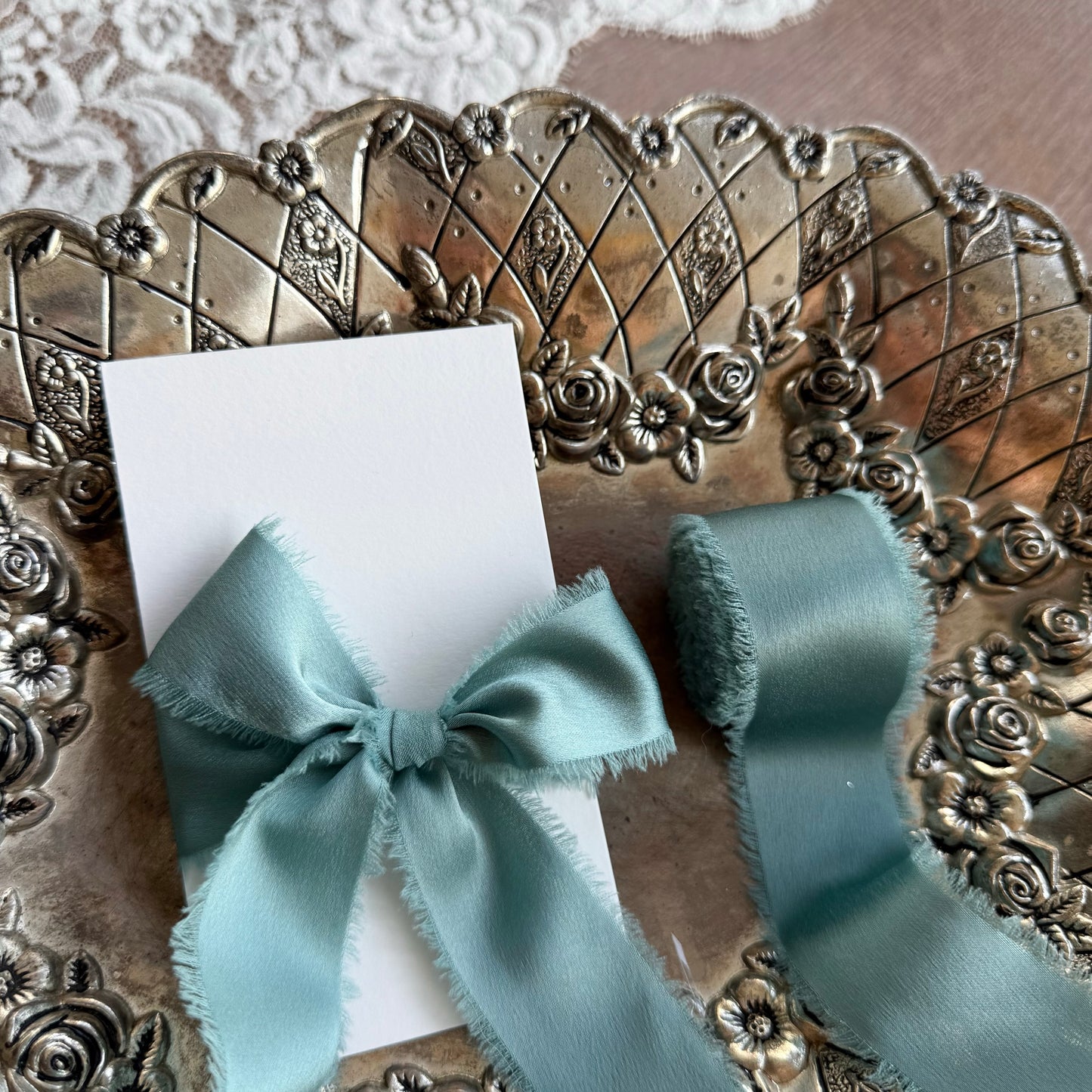 Wedding satin ribbon Diy Material-3cm wide, 5m long