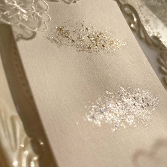 DIY Super Sparkle Glitter Glue for Journaling - Ready-to-Use No-Glue-Required Glitter Powder
-30ml