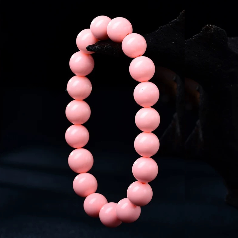 Enhance Heartthrob Appeal-Pink Opal Adjustable Bracelet