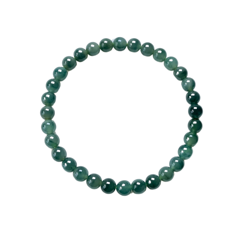 Emerald Beaded Bracelet