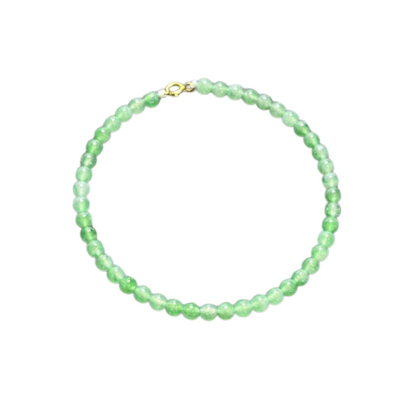 Green Emerald Beaded Bracelet