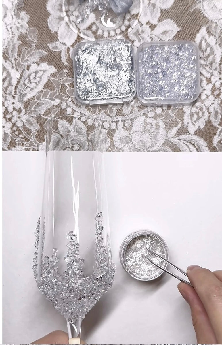 Dazzling Diamond Glitter Powder DIY Materials-30ml