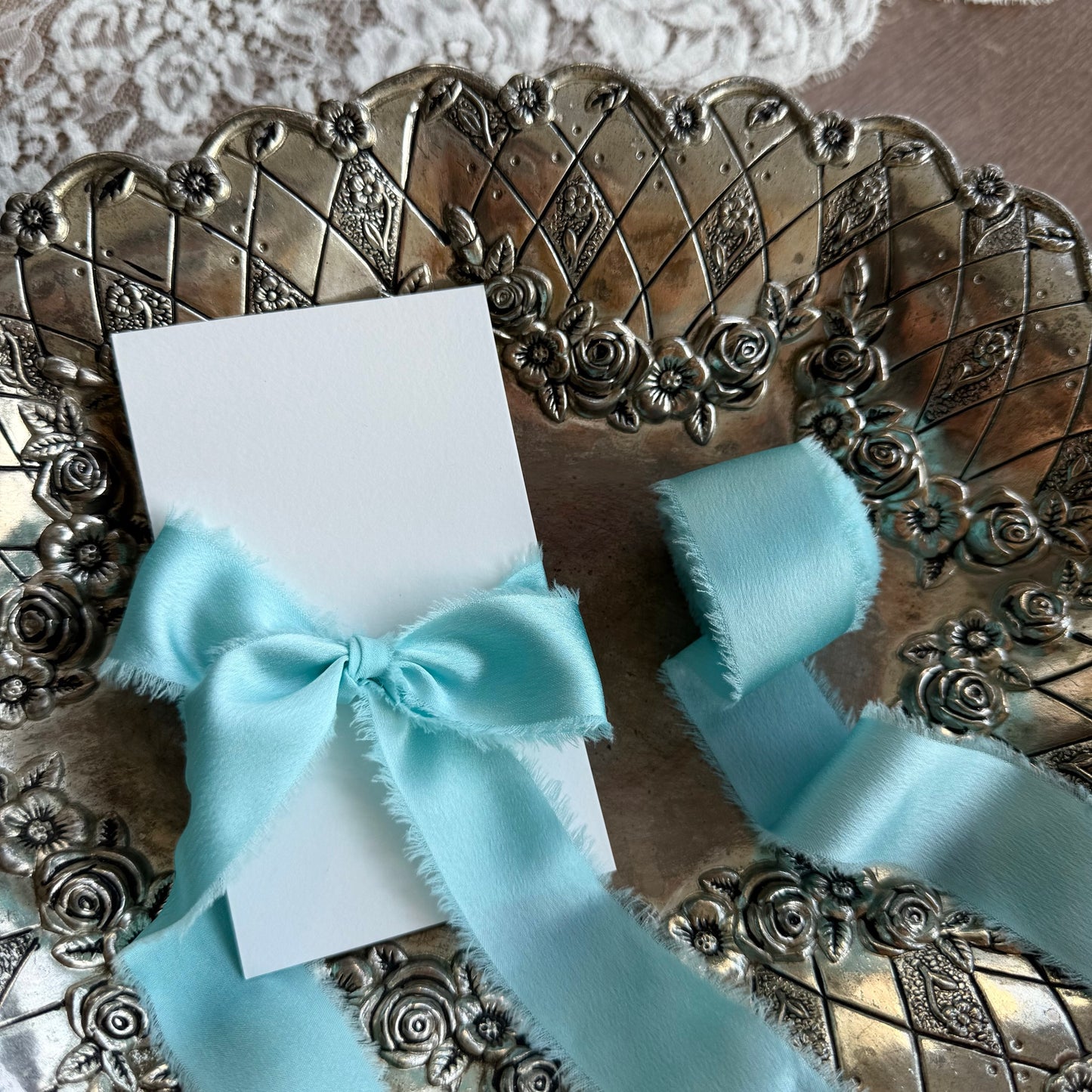 Wedding satin ribbon Diy Material-3cm wide, 5m long