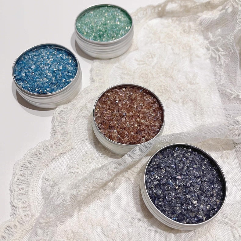 DIY Journaling Decorative Pieces - Irregular Crushed Stones (Clear Texture)-30ml