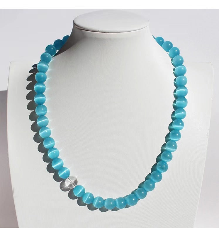 Blue Opal Necklace