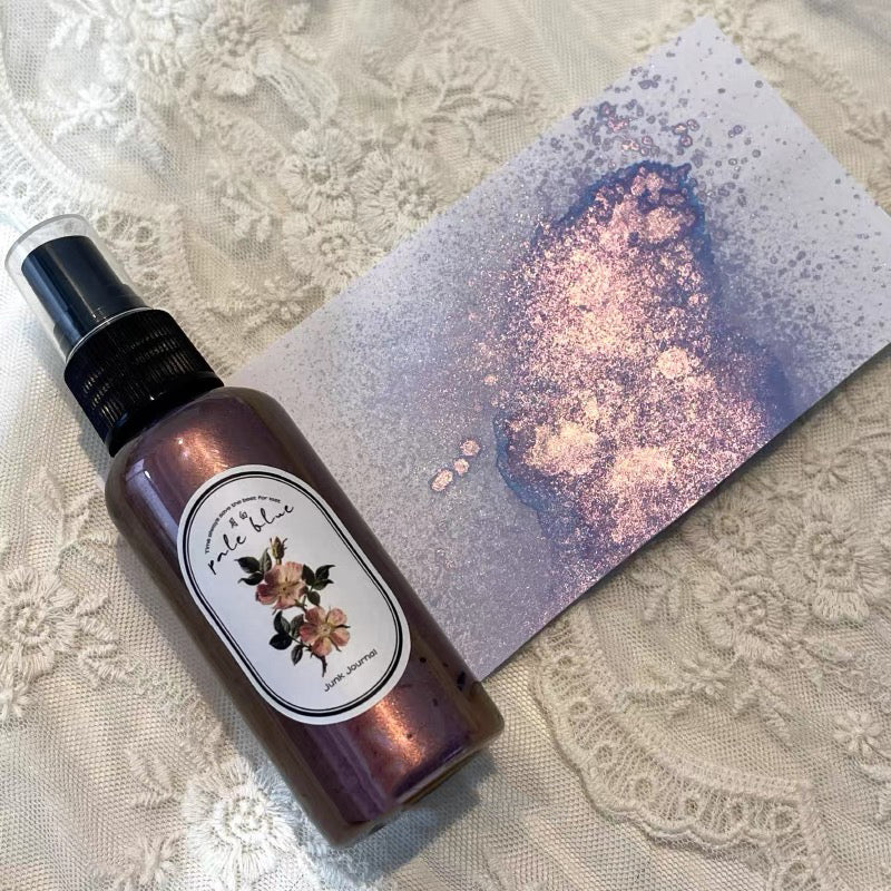 Handmade Journaling DIY Material Pearlized Ultra-Glitter Pigment Spray-30mlI