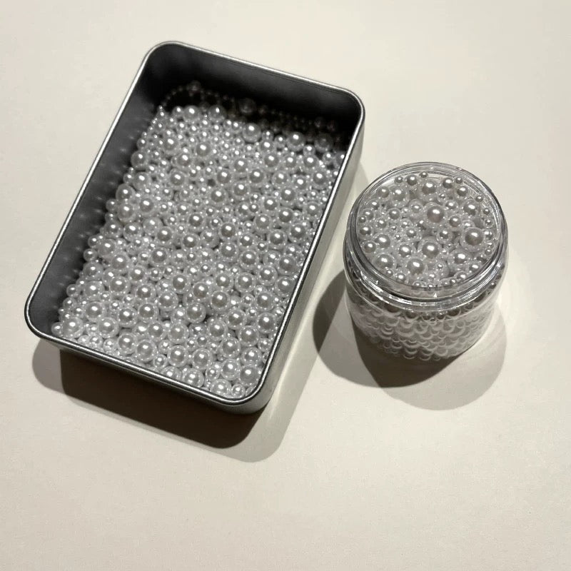 High-gloss artificial pearls 2.3mm-6mm DIY materials-30ml