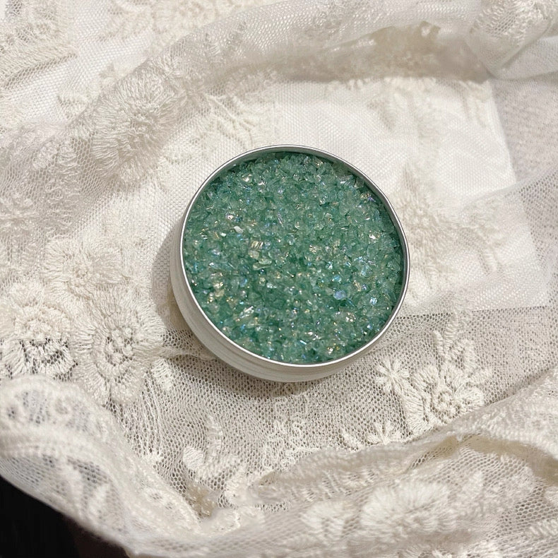 DIY Journaling Decorative Pieces - Irregular Crushed Stones (Clear Texture)-30ml