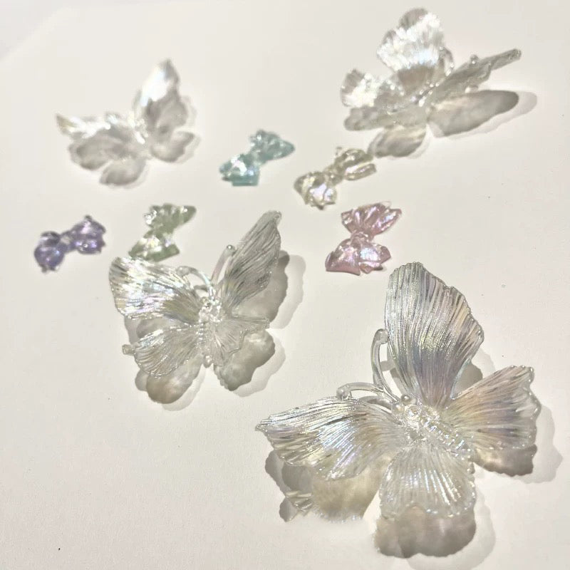 Resin Bow And Butterfly Diy Material