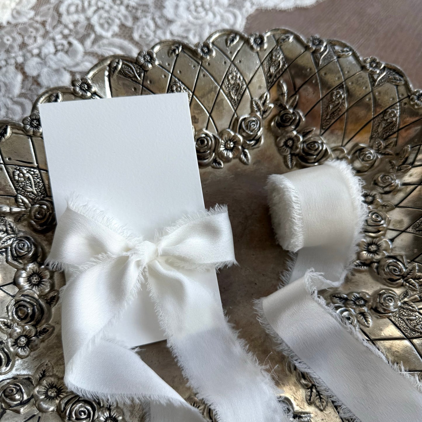 Wedding satin ribbon Diy Material-3cm wide, 5m long