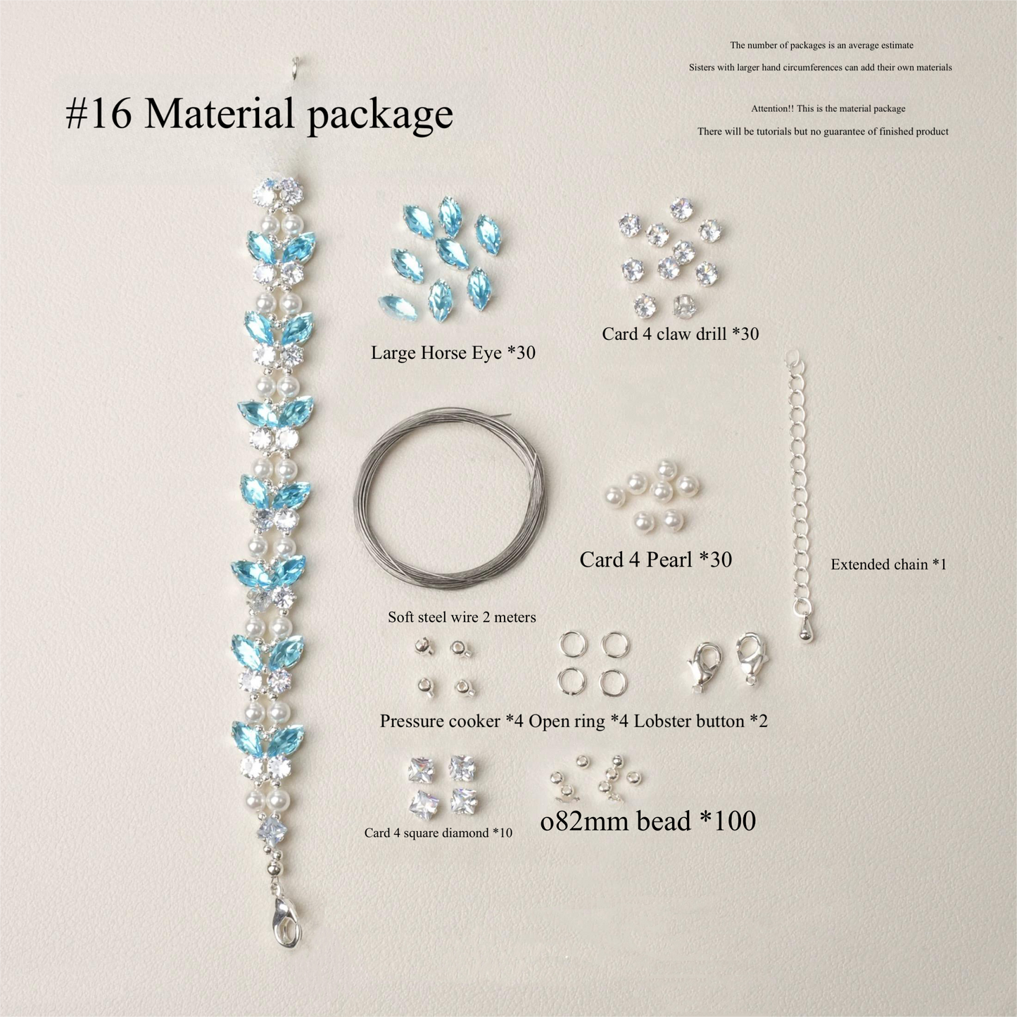 16#Dreaming Butterfly DIY Bracelet Kit