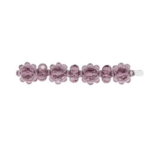 Crystal Flower Barrette