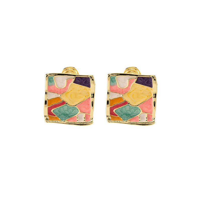 Enamel Ear Clips