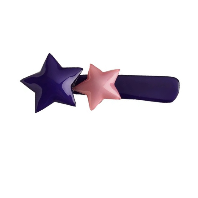 Acrylic Hair Star Clip