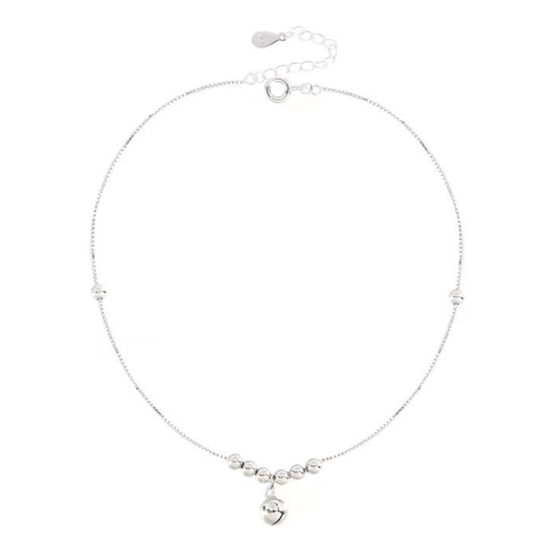 S925 Sterling Silver Bell Foot Chain