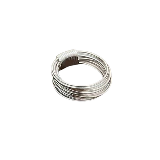 S925 Sterling Silver Filament Ring