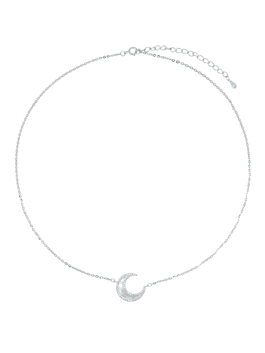 S925 Sterling Silver Shell Necklace