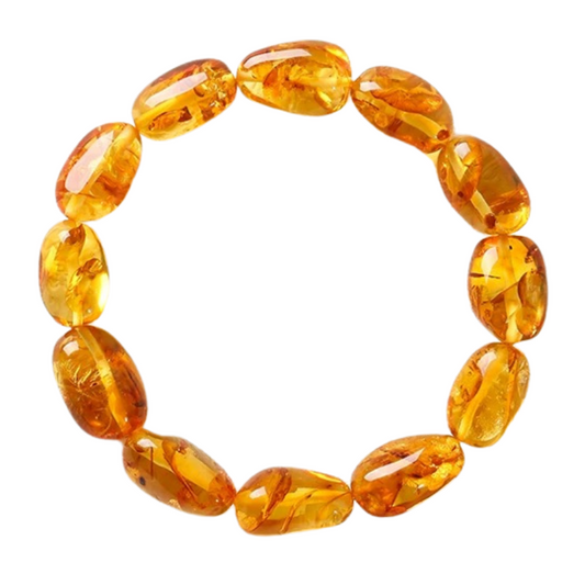 Strengthen Emotional Control-Amber Adjustable Bracelet