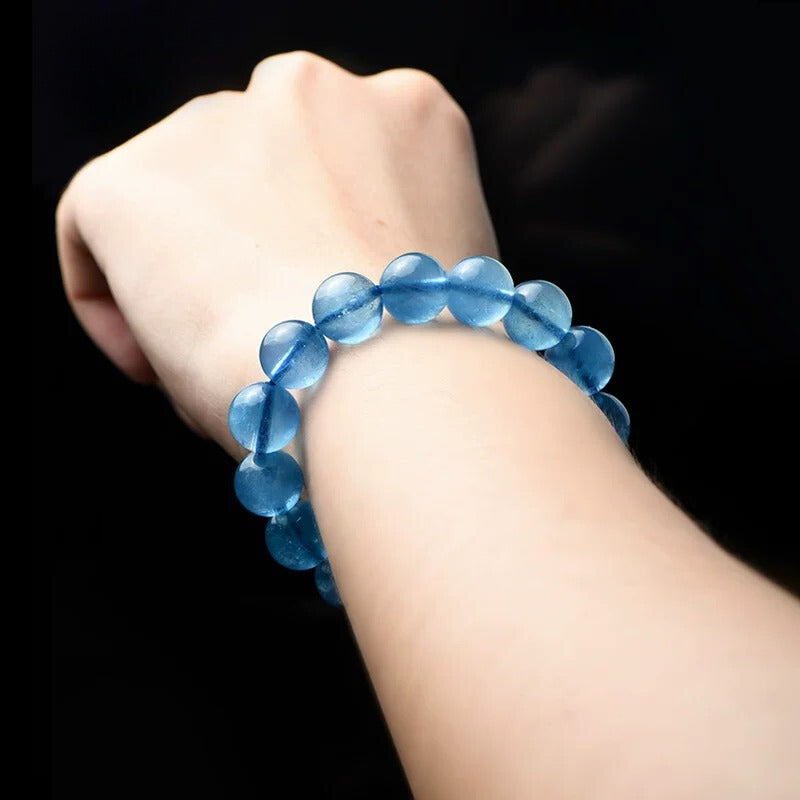 Strengthen Logical Thinking-Aquamarine Bracelet