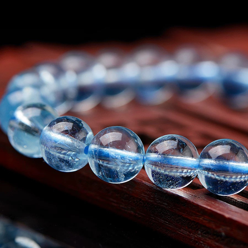 Strengthen Logical Thinking-Aquamarine Bracelet