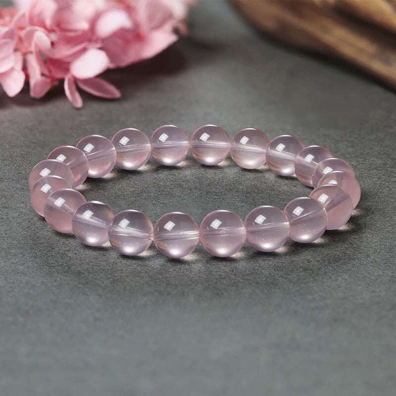 Strengthen Observation-Star Rose Quartz Bracelet