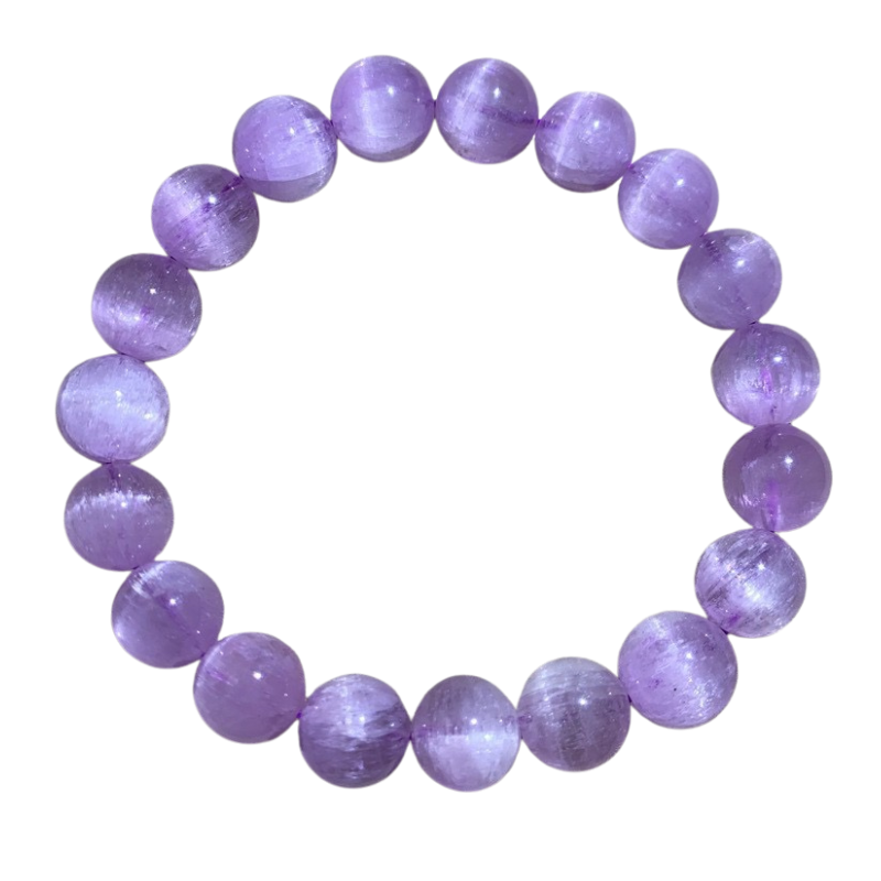 Strengthen Self-confidence-Purple Spodumene Adjustable Bracelet