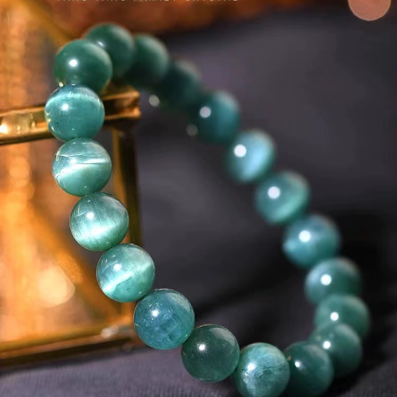 Strengthen Social Influence-Green  Apatite Adjustable Bracelet